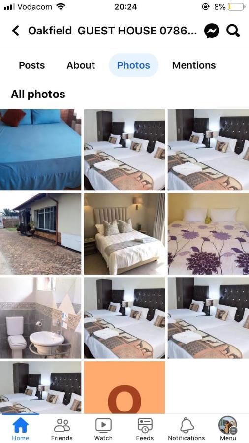 Hôtel Oakfield Lounge à Benoni Extérieur photo